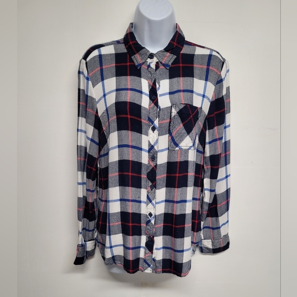 Beachlunchlounge S Soft Flannel Button Down Shirt